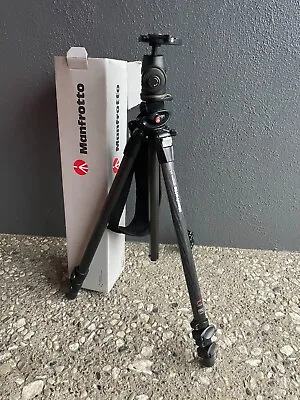 Manfrotto MT055CXPRO3 Carbon Fibrer Tripod W/ Trailer Ball 468 MGRC-4 Head • $329.95