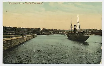 Maryport From North Pier Head Cumberland Vintage Postcard K18 • £3.99