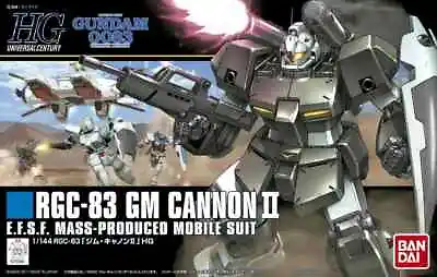 Bandai Gundam 1/144 HGUC #125 0083 Stardust Memory RGC-83 GM Cannon II Model Kit • $26.99