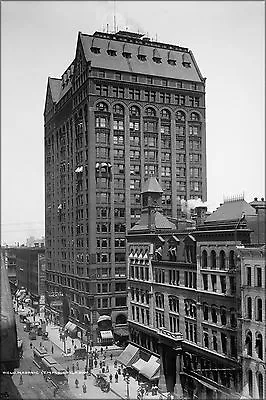 Poster Many Sizes; Masonic Temple Chicago 1900 • $54.75