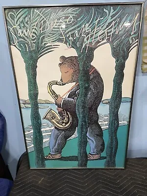1983 San Diego Jazz Festival By Milton Glaser Poster • $160