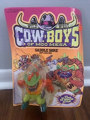 Cowboys Of Moo Mesa Figure SADDLE SORE Scorpion 1991 Hasbro NIP • $110