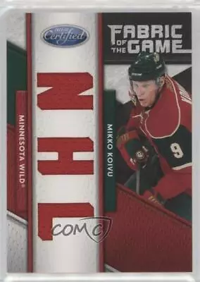 2011-12 Certified Fabric Of The Game Materials NHL Die-Cut /25 Mikko Koivu #70 • $13.25