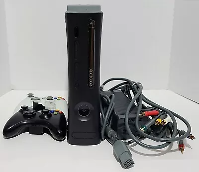$115 • Buy Microsoft Xbox 360 Elite 250GB Gaming Console W/ Two Wireless Controllers