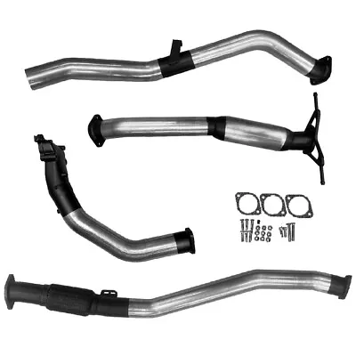 3 Inch Exhaust For Navara D22 2.5L 2007-2015 With Hotdog 409 Stainless Steel • $915