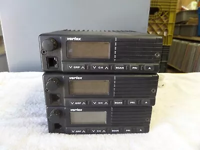 VERTEX FTL-7011&2011 UHF FM TRANSCEIVER ONE LOT (3 EA) Untested (retired) • $69.99