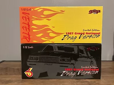 1:18  Diecast GMP Epitome Buick Grand National Drag Car Matching Set • $390