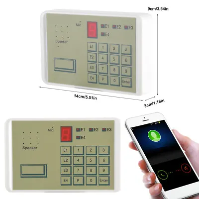 £26.22 • Buy Wired Telephone Voice Auto-dialer Burglar Security House Alarm Dialer System 12V