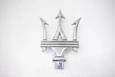 ⭐ 14-21 Maserati Ghibli Quattro Front Bumper Kidney Grille Logo Badge Emblem Oem • $32.55