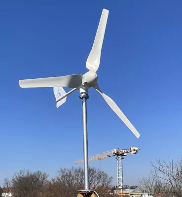 1000W Wind Turbine Generator 3 Blades Windmill Power 12V 24V 48V & Controller • $439.99