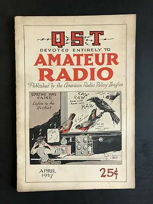 QST Magazine April 1927 • $17.95
