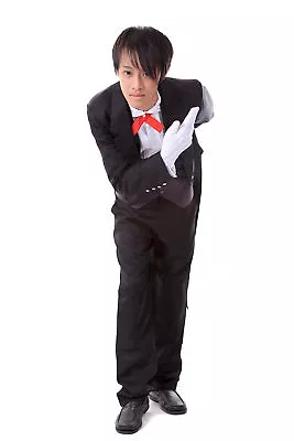 $99.98 • Buy Kuroshitsuji / Black Butler Cosplay Costume Michaelis Sebastian 2nd Ver Set