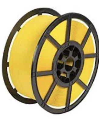 12mm Yellow Strapping Banding Coil Extra Heavy Duty 310 KG 1000m • £39