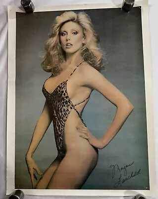 Morgan Fairchild - Poster 17.5x23” Pinup Swimsuit Leopard Print Model Sexy • $99.99