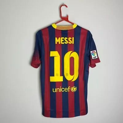 £89.99 • Buy Barcelona Football Shirt Jersey 2013/14 Home MESSI #10 (S)