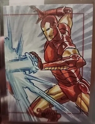 2012 Marvel Greatest Battles SketchaFEX Ironman  • $105