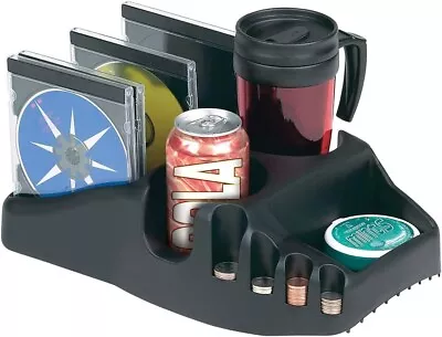 Universal Truck Console Car Cup Holder Floor Drink Storage Auto RV CD Organizer • $16.89