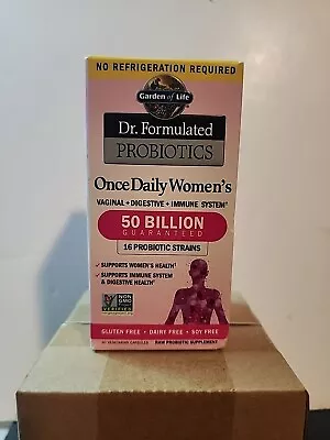 Garden Of Life Dr Formulated Womens 50 Billion Probiotics Best Used By 4/30/24 • $9.99