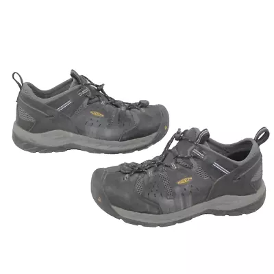 Keen Utility Steel Toe ASTM F2413-18 Black Hiking/Work Shoes Men's Size 10.5 EE • $33.75