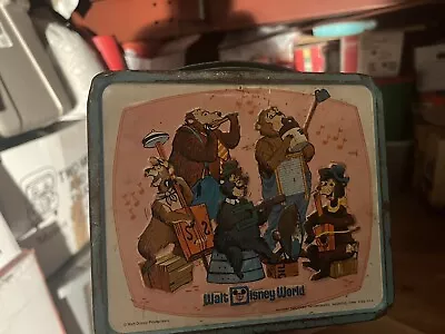 Vintage Walt Disney World Metal Lunch Box By Aladdin Industries • $20