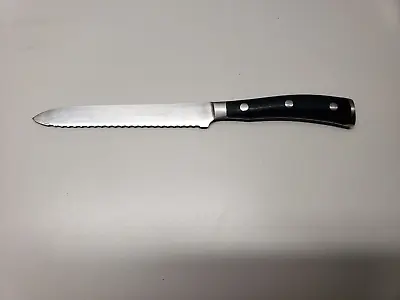 $95 • Buy Wusthof Classic Ikon 4126/14cm Serrated Sausage Knife Germany