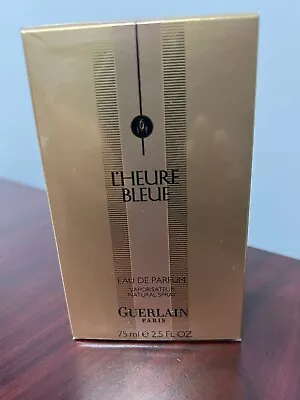 L'HEURE BLEUE By GUERLAIN PARIS 2.5 FL Oz / 75 ML Eau De Parfum Spray Sealed Box • $199.99