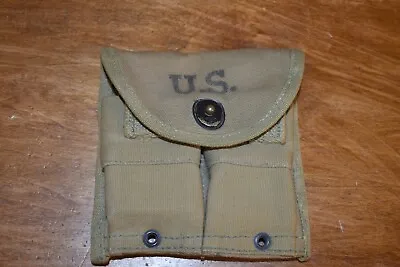 United States USGI Midland Fabrics 1943 WWII M1 Carbine Magazine Pouch • $49.99