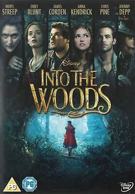 Into The Woods - Meryl Streep (Walt Disney) - NEW Region 2 DVD • £3.49