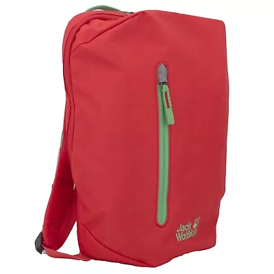 Jack Wolfskin Little Bondi Kids Back Pack Kids Backpack Backpack Red 2008211-2058 • £12.82