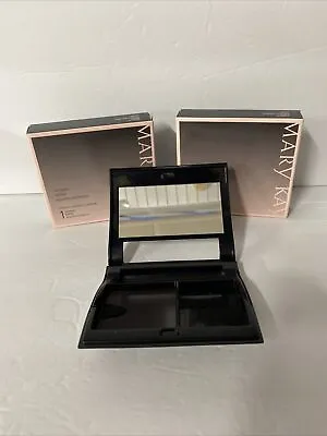 Lot Of 2 - NEW  Mary Kay Compact #017362 Makeup Case Magnet Black Unfilled • $10.95