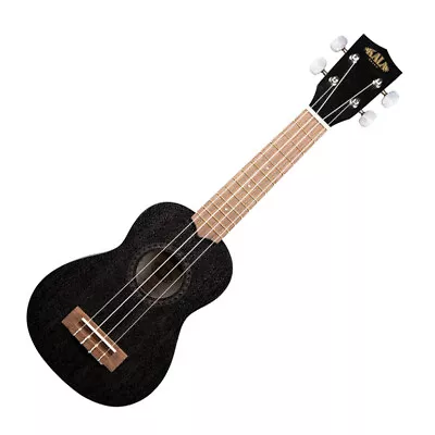 Kala KA-15S Soprano Ukulele - Black • $65