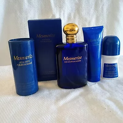 Avon Mesmerizer For Men4pc-1Perfume1After Shave Conditioner1Body Powder1Deodo • $44.99