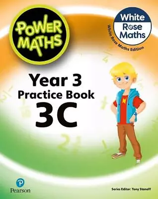Power Maths 2nd Edition Practice Book 3C By Tony Staneff Paperback Book • $18.95