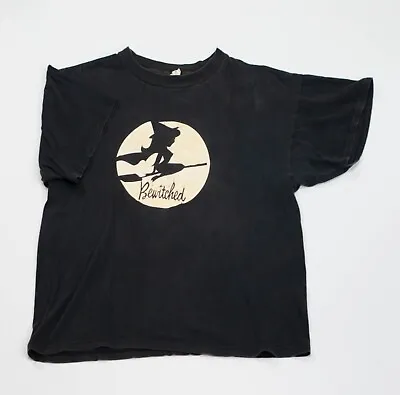 Vintage 1980s Bewitched Witch TV Show Promo Cronies T-Shirt Size Large 24x25 • $89.95