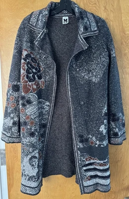 $475 • Buy MISSONI Knit Coat Wool/lurex Italy 42 /US M