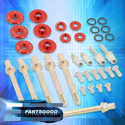 For Acura Honda K-Series K20 K24 Low Profile Engine Valve Cover Washer Bolt Red • $21.99
