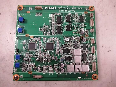 TEAC REC/PLAY AMP PCB 52103522-00 Circuit Board For TASCAM DA-88 DAT Player • $149.95