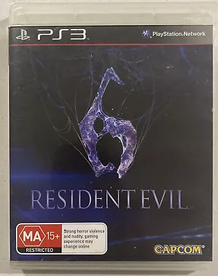 Resident Evil 6 Ps3 Game | PlayStation 3 Complete With Manual • $12.95