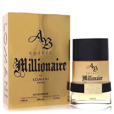 Spirit Millionaire By Lomani Eau De Parfum Spray 3.3 Oz For Men • $23.99