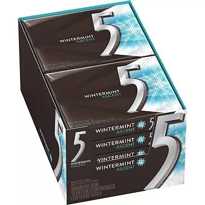 Wrigley's 5 Gum Wintermint Ascent 10 Pack • $19.79
