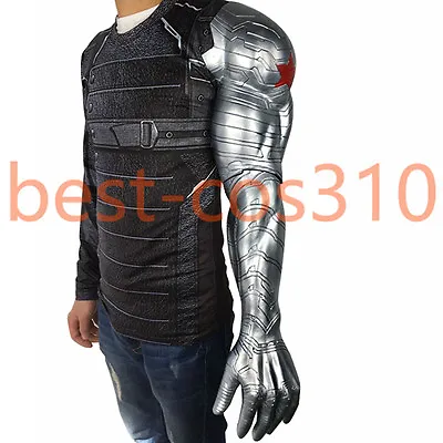 Cosplay Winter Soldier Bucky Barnes Armor Arm Captain America Superhero Props • $48.50