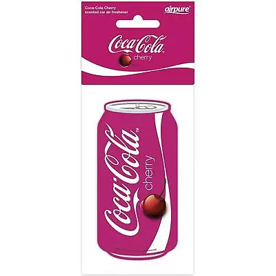 Coca-Cola Can Car Air Freshener  Fragrance Scent 2D - Cherry Coca-Cola • £2.19