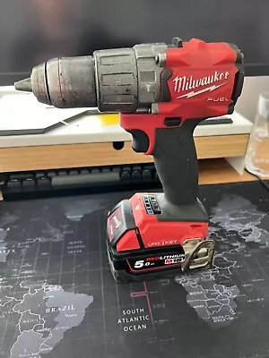 Milwaukee M18ONEPD2-502X 18V Fuel One-Key Combi Drill • £110