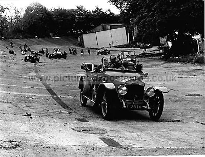 Rover 12 HP Tourer Motor Car 1914 Real Photo Brooklands Race Track VCC Meeting • £12.95