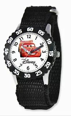 DISNEY CARS Kids Wristwatch LIGHTNING MCQUEEN Time Teacher XWA3616 New • $39