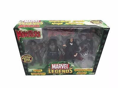 2006 Marvel Legends Monsters Zombie Frankenstein Dracula Werewolf - NEW & SEALED • $131.99