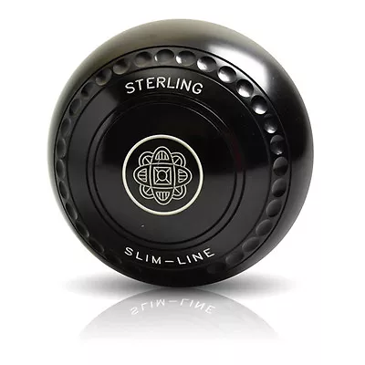 £149.99 • Buy Henselite Almark (Pair) Sterling Slimline Heavy/Medium Black Bowls - SLG-2