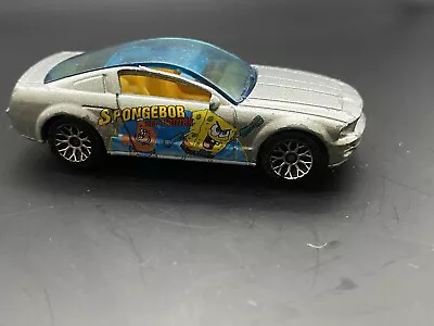 2003 MATCHBOX FORD MUSTANG GT CONCEPT SPONGEBOB SQUAREPANTS Silver 2 7/8  CAR • $3.99