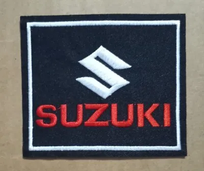 $7 • Buy Suzuki Embroidered Iron On Patch