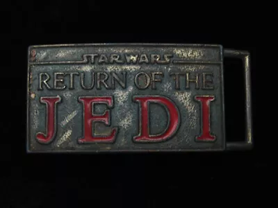 Qg03117 Vintage 1982 **star Wars Return Of The Jedi** Commemorative Belt Buckle • $35